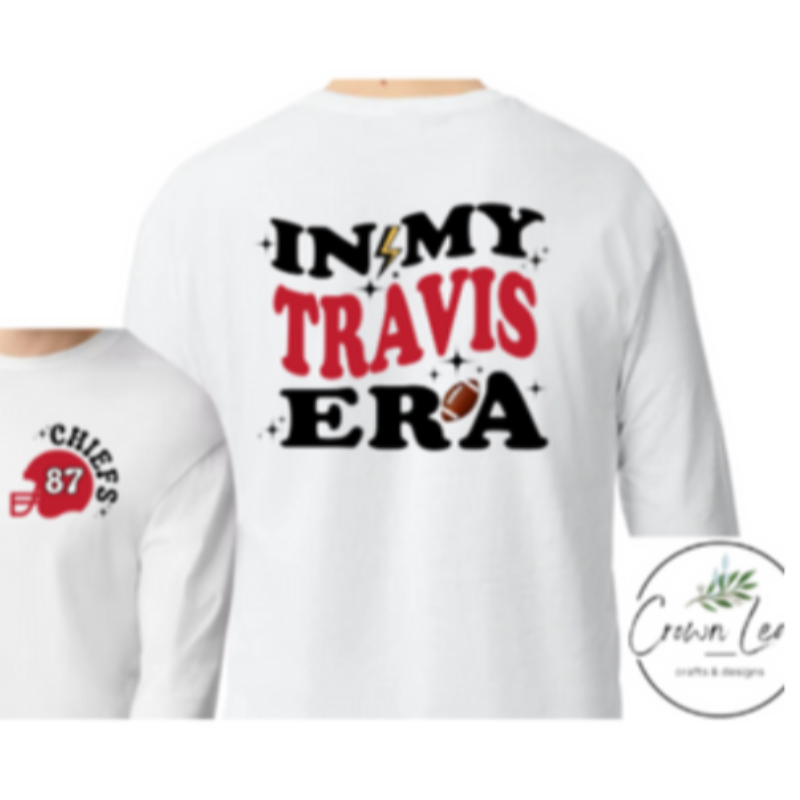 In My Travis Era [White Gildan Softstyle Tee, Gildan Crewneck Sweatshirt or Hoodie]  Main Image